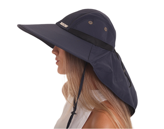 FISHERMAN HAT IN DARK BLUE