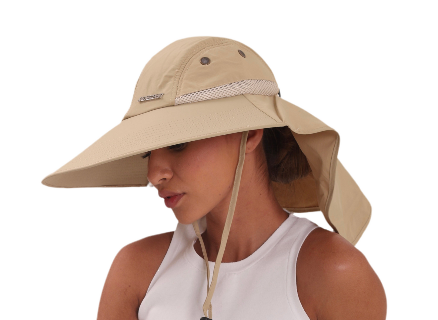 FISHERMAN HAT IN BEIGE