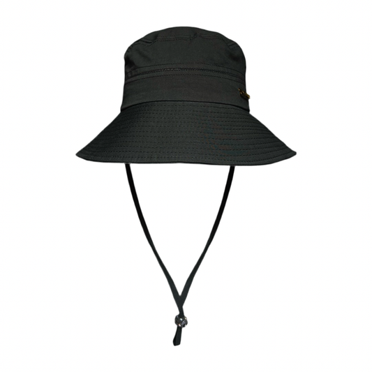 MINI BUCKET HAT IN BLACK