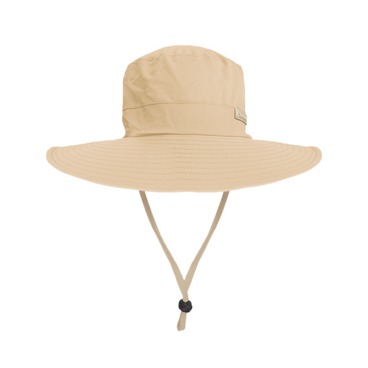 WATERPROOF BUCKET HAT IN BEIGE